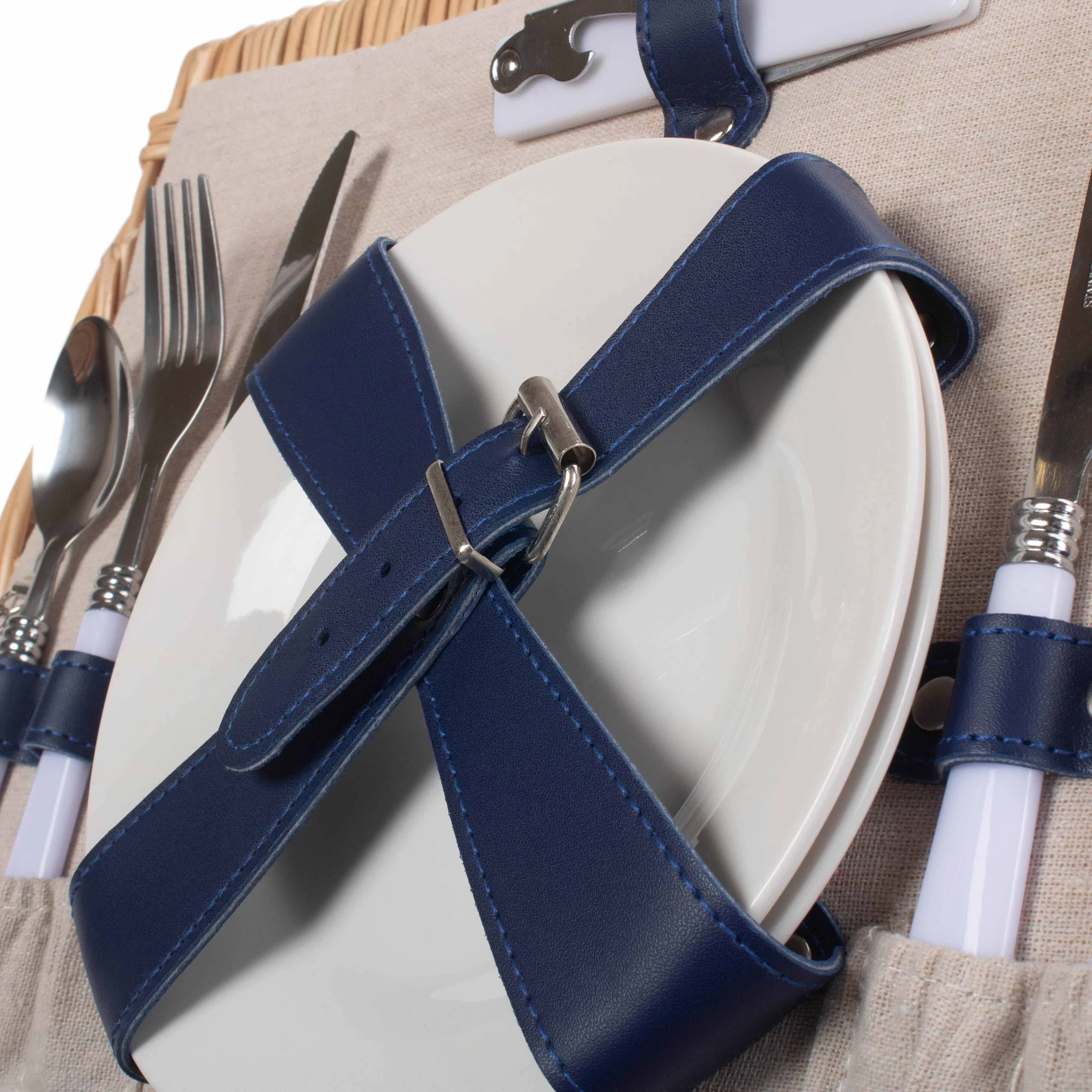 2 Person Picnic Hamper Nautical - Image 4