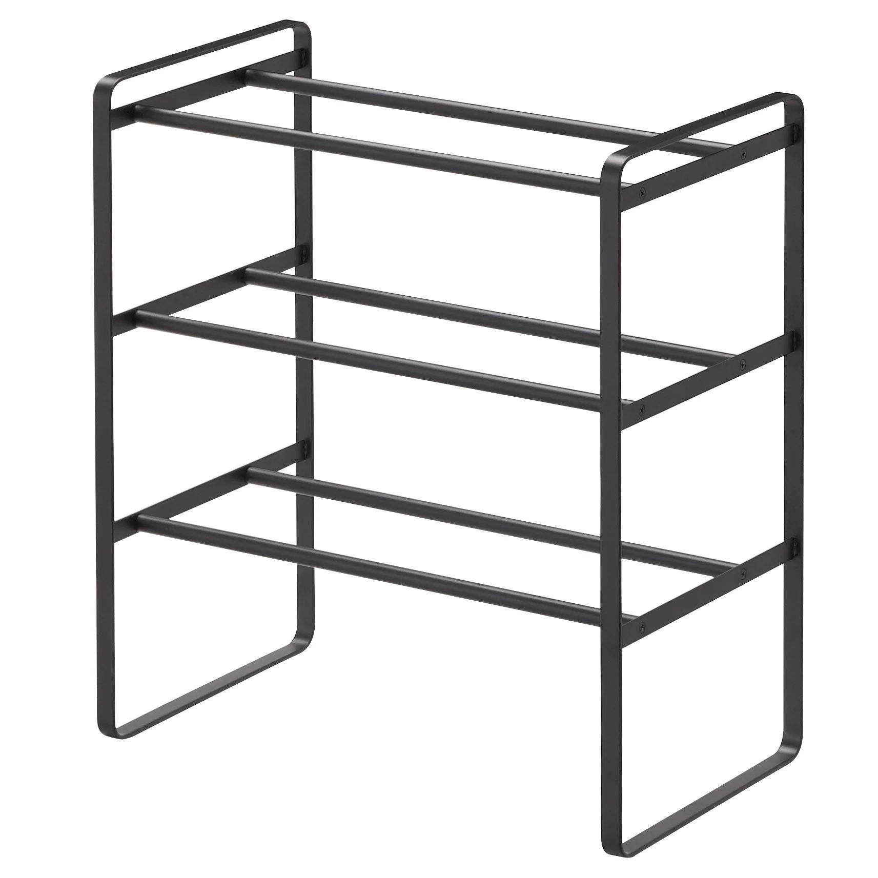 3-Tier Extending and Stacking Shoe Rack - Image 2
