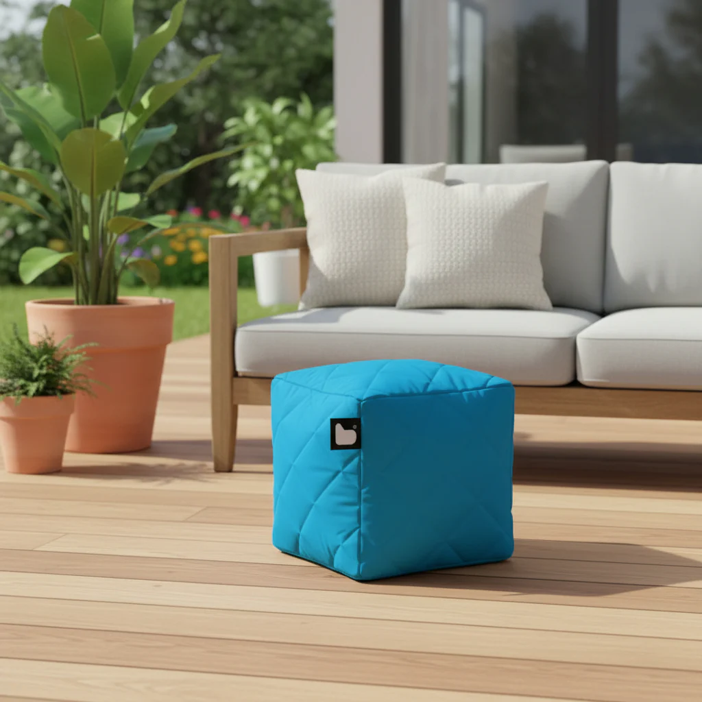 B-Box Footstool - Quilted