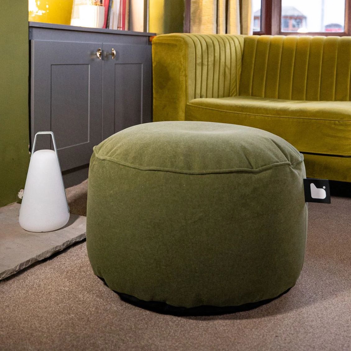 B-Pouffe Brushed Suede - Image 3