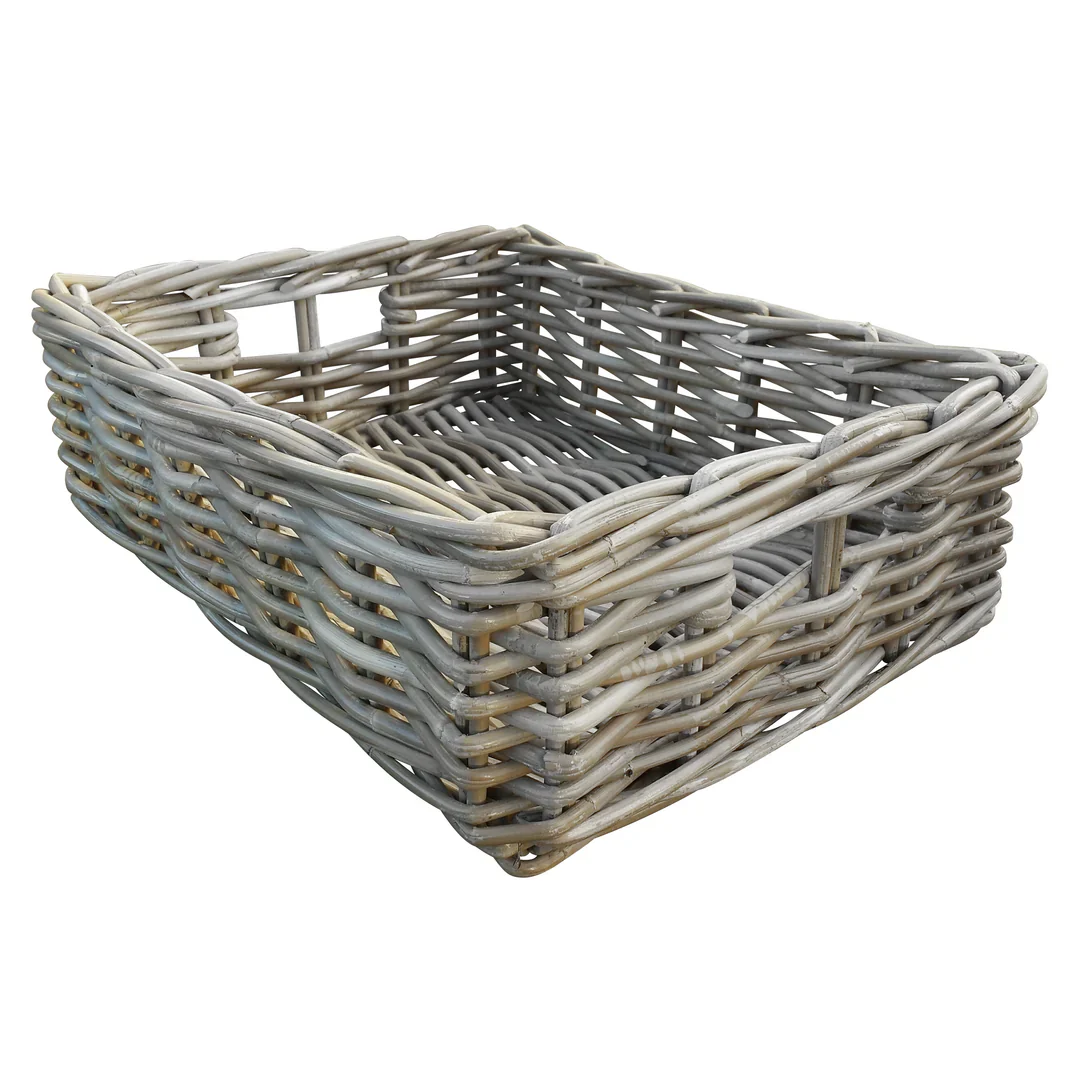 Buff Wicker Pantry Basket - Image 4