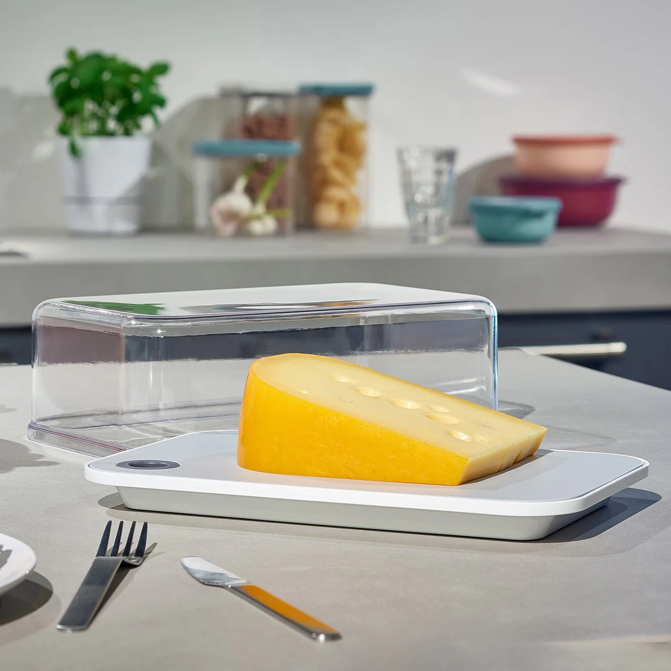 Cheese Storage Box & Chopping / Serving Board - Image 5