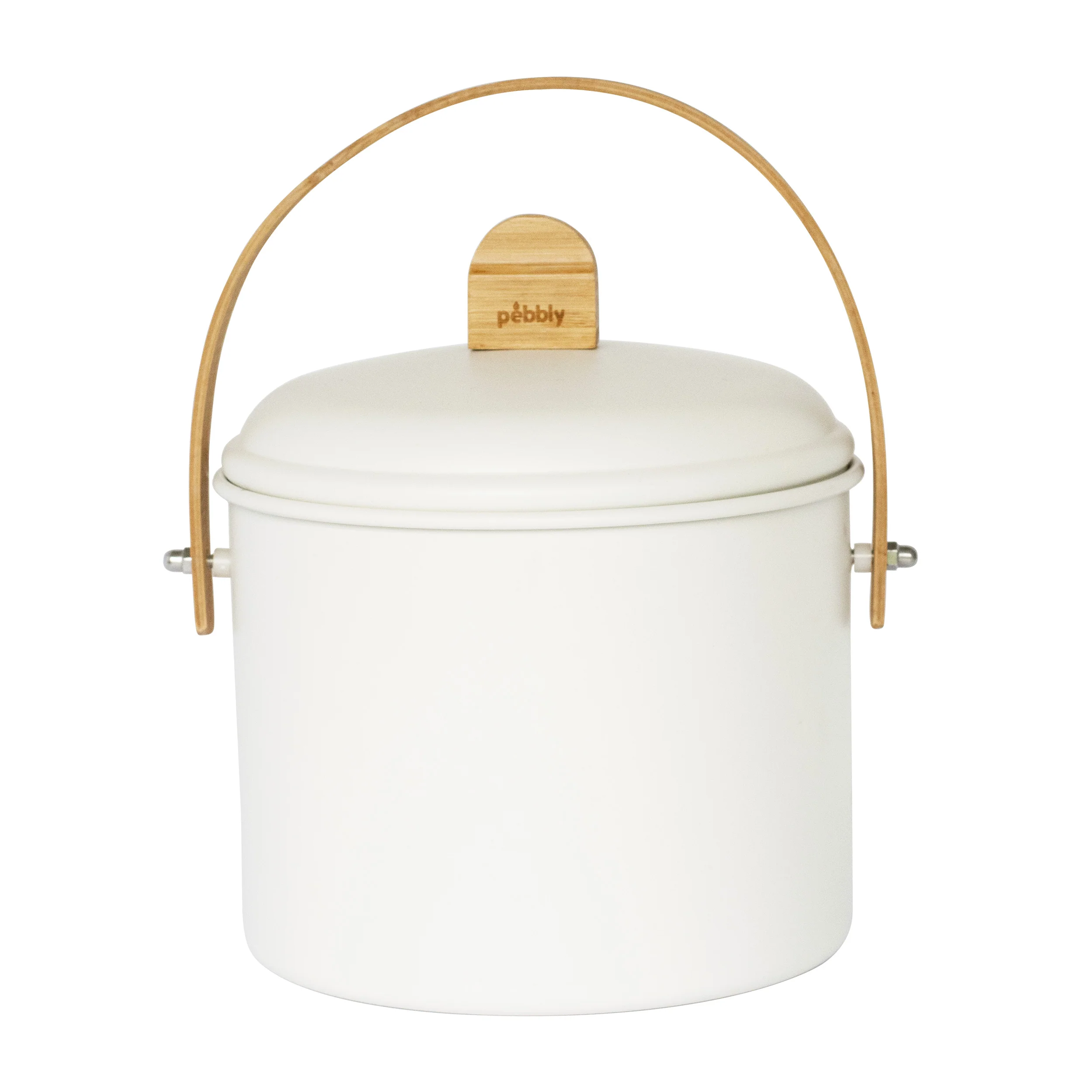 Compost Bucket With Bamboo Handle Small - Image 3