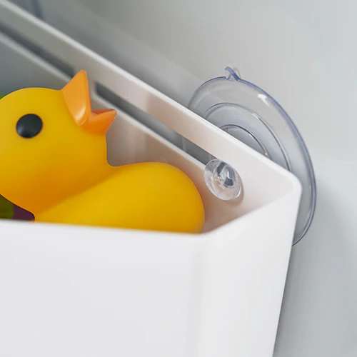 Corner Suction Shower Caddy White - Image 2