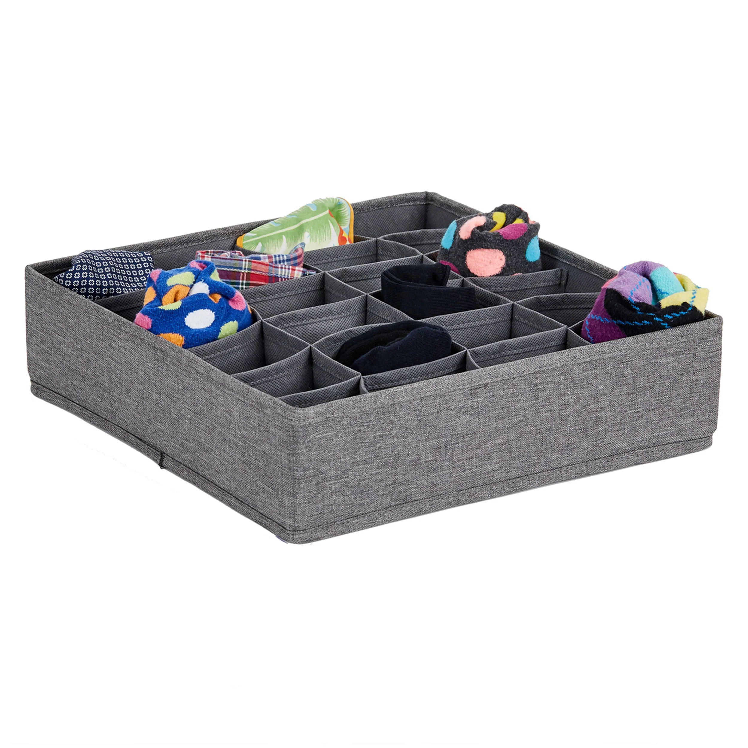Grey Drawer Organiser 24 Compartments - Image 3