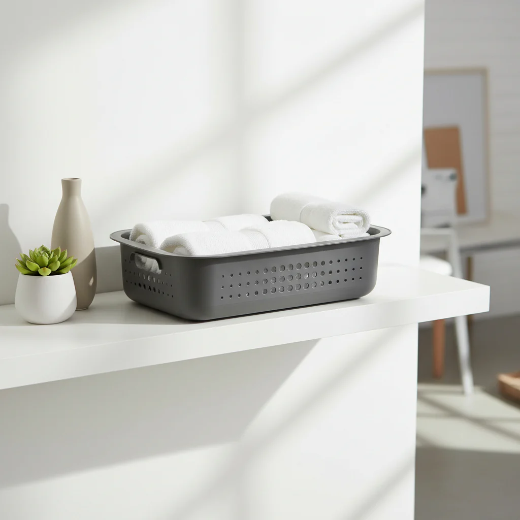 Light Grey Storage Baskets - Image 3