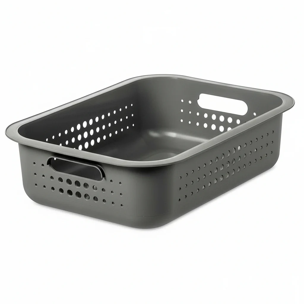 Light Grey Storage Baskets - Image 5
