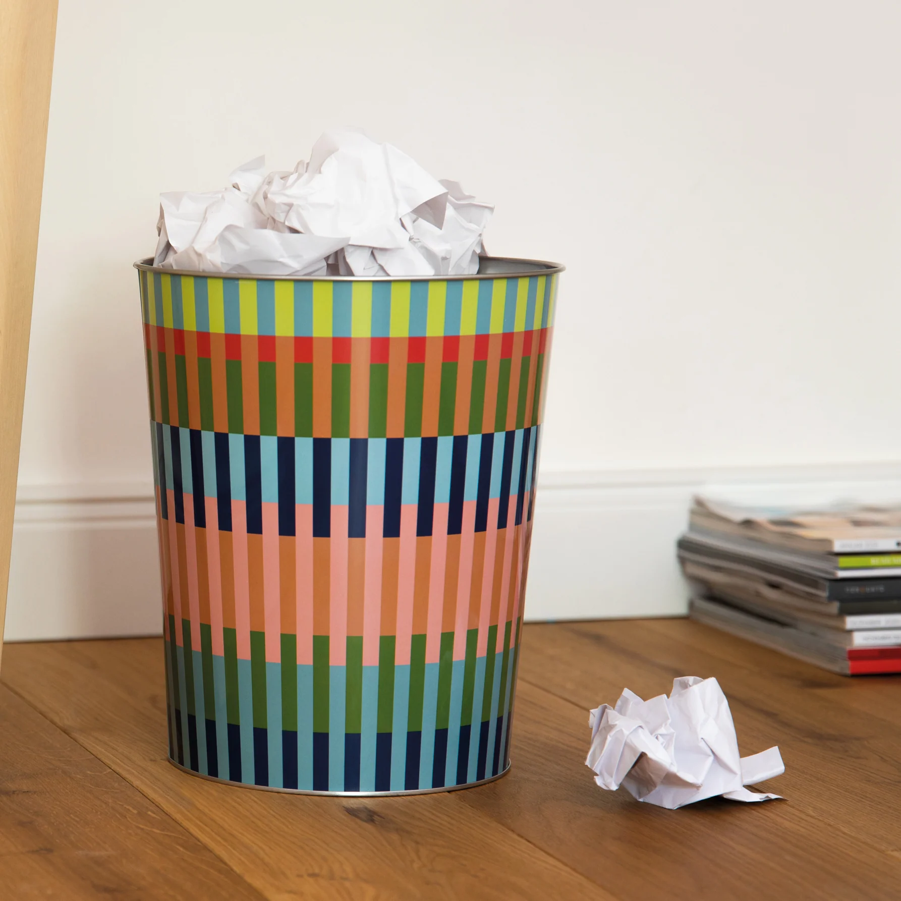 Metal Wastepaper Bin - Image 5