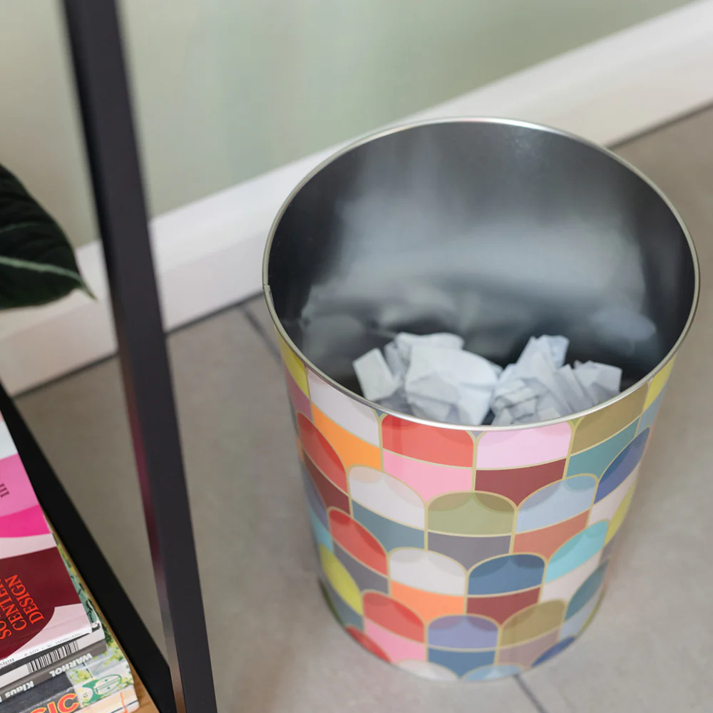 Metal Wastepaper Bin - Image 8