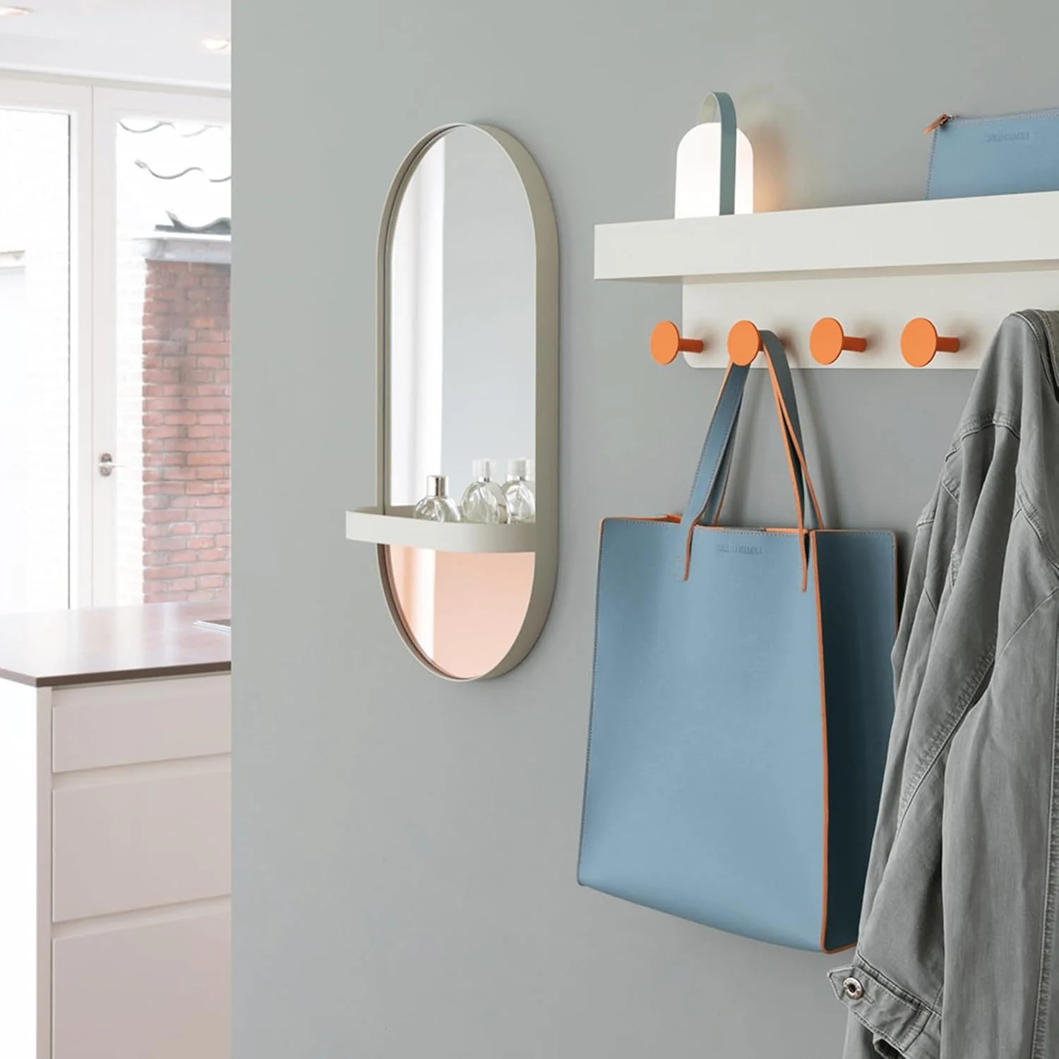 Mirror with Storage Tray - Image 7