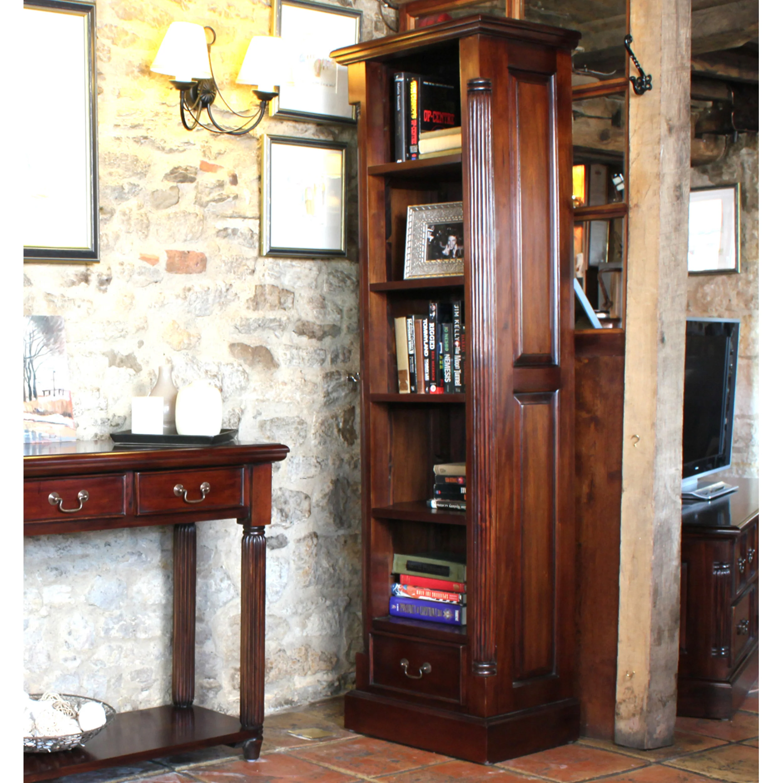Narrow Alcove Bookcase La Roque - Image 3