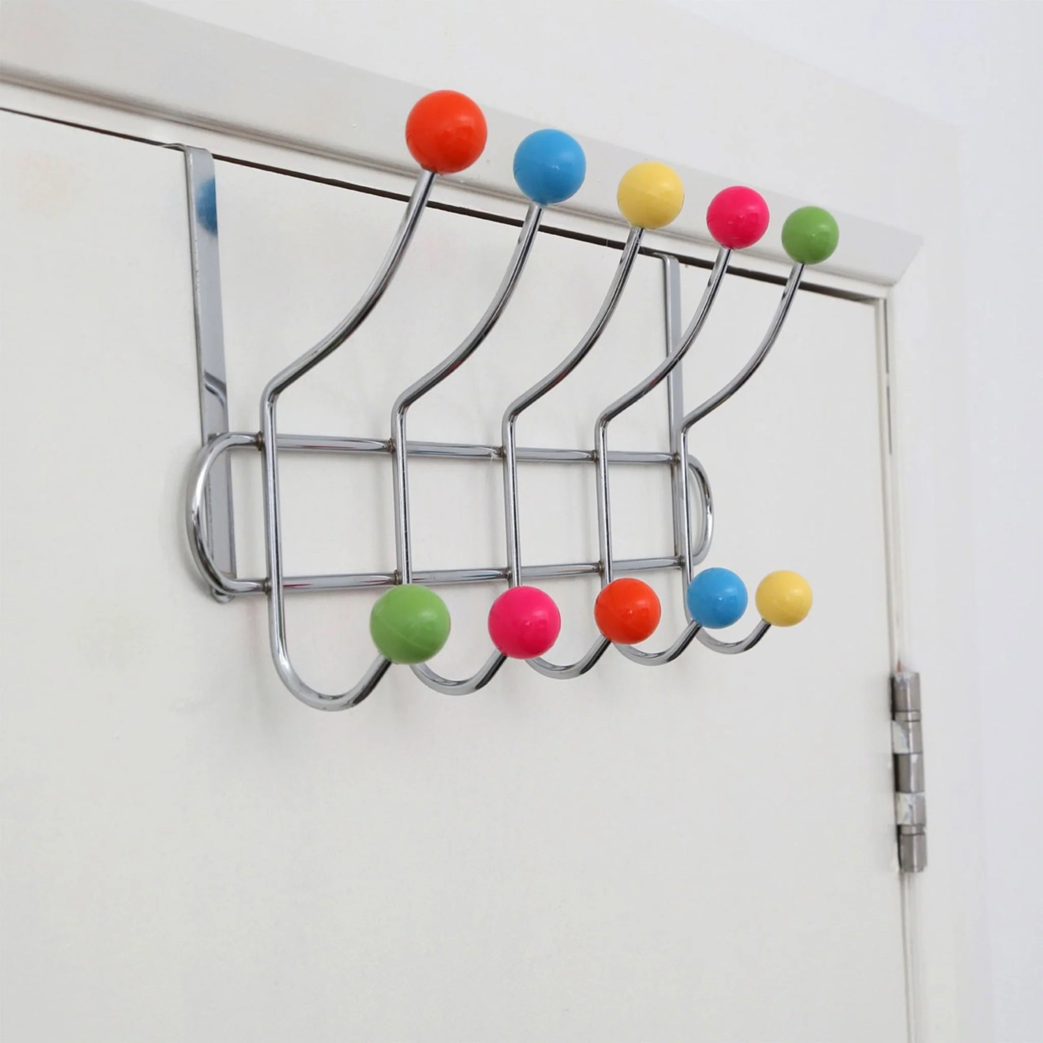 Over Door Multicoloured Coat Hook - Image 4