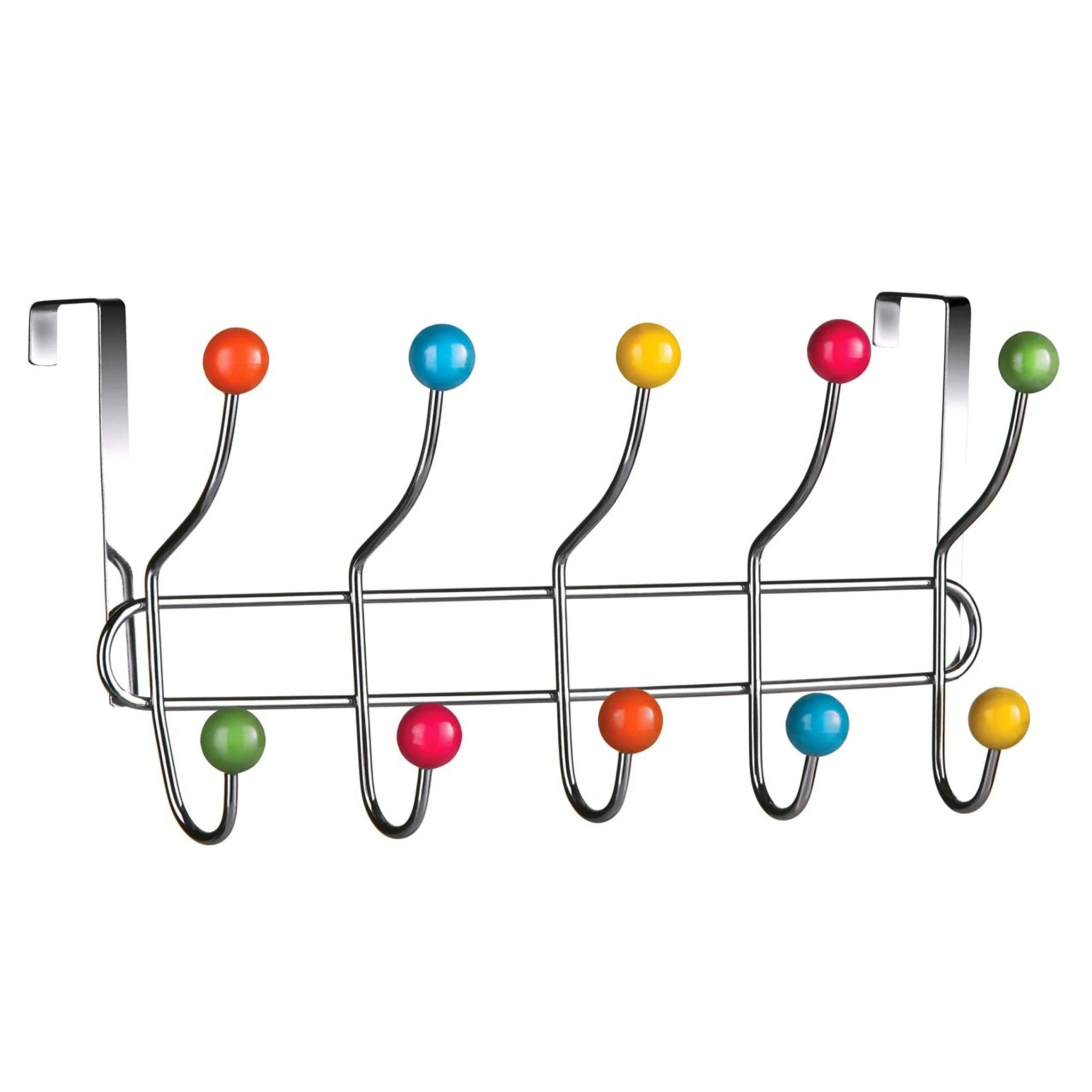 Over Door Multicoloured Coat Hook - Image 5