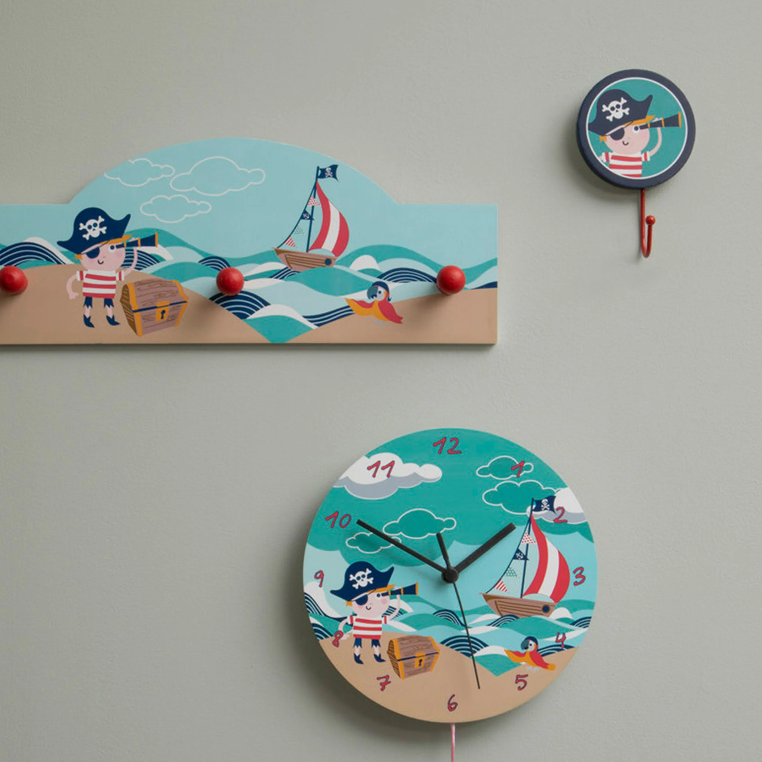 Pirate Wall Hooks Set Of 3 - Image 4