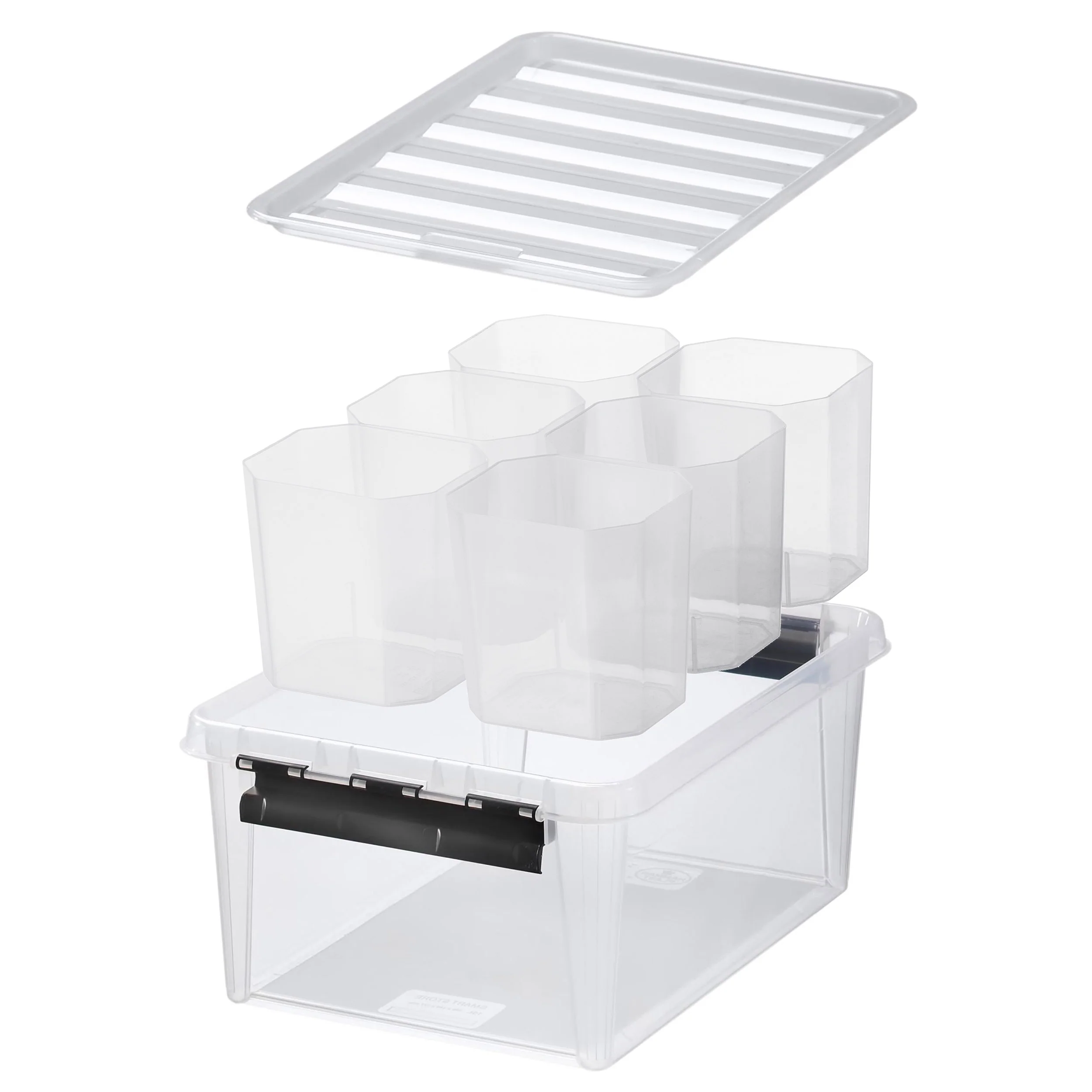 Plastic Storage Box With Removeable Inserts - Image 2