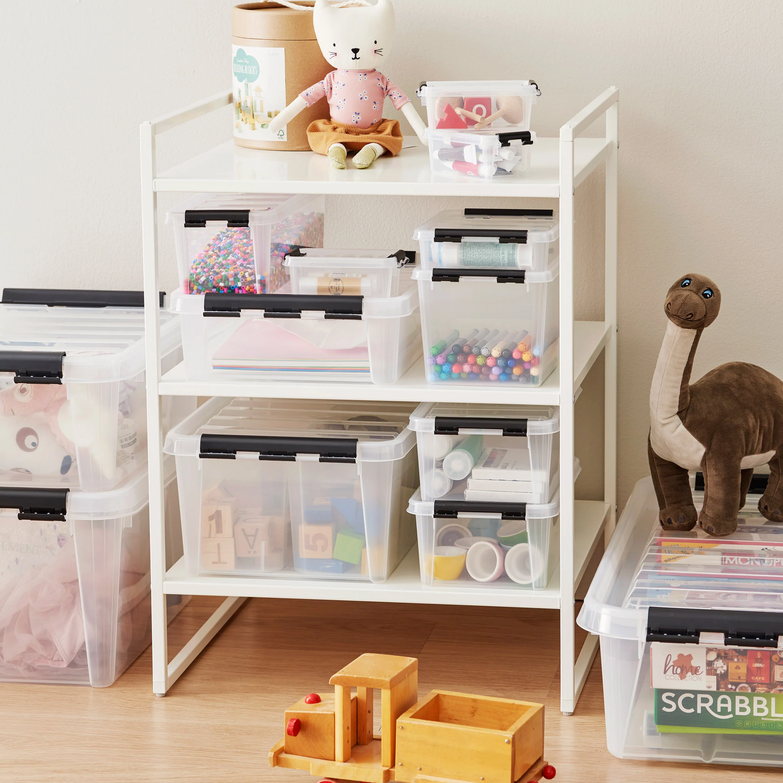 Plastic Storage Box With Removeable Inserts - Image 4