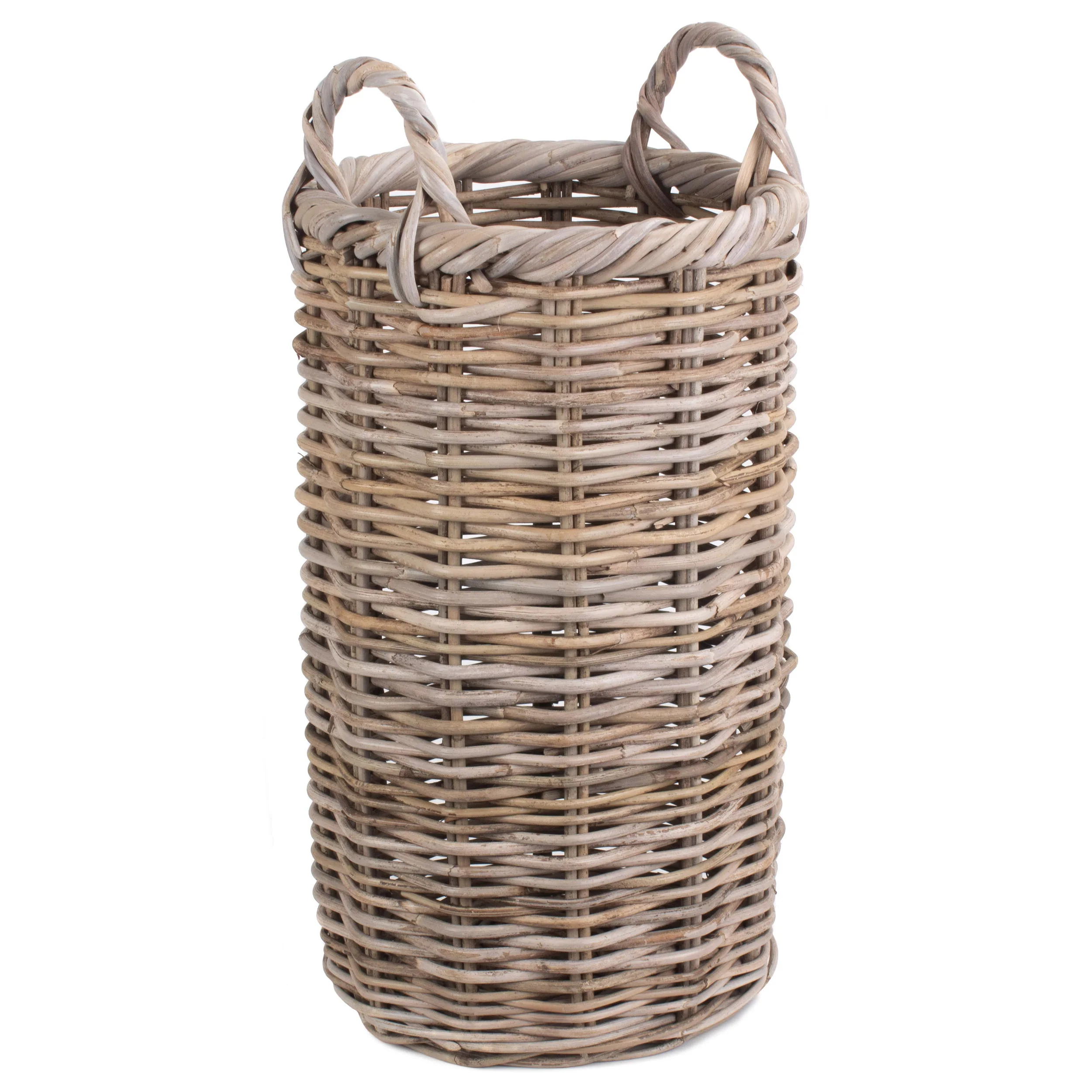 Rattan Umbrella Stand Round - Image 3