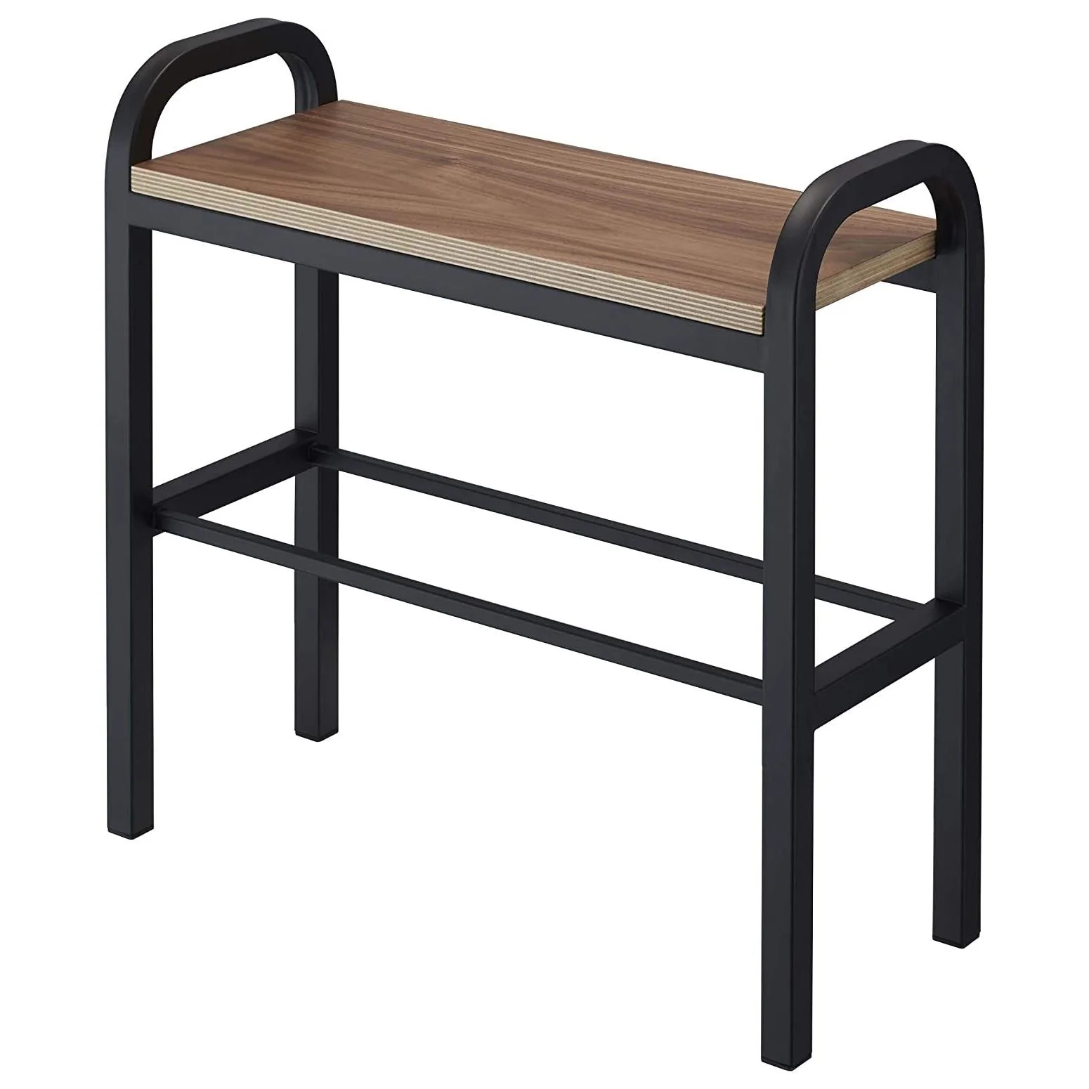 Shoe Storage Bench with Wooden Top - Image 3