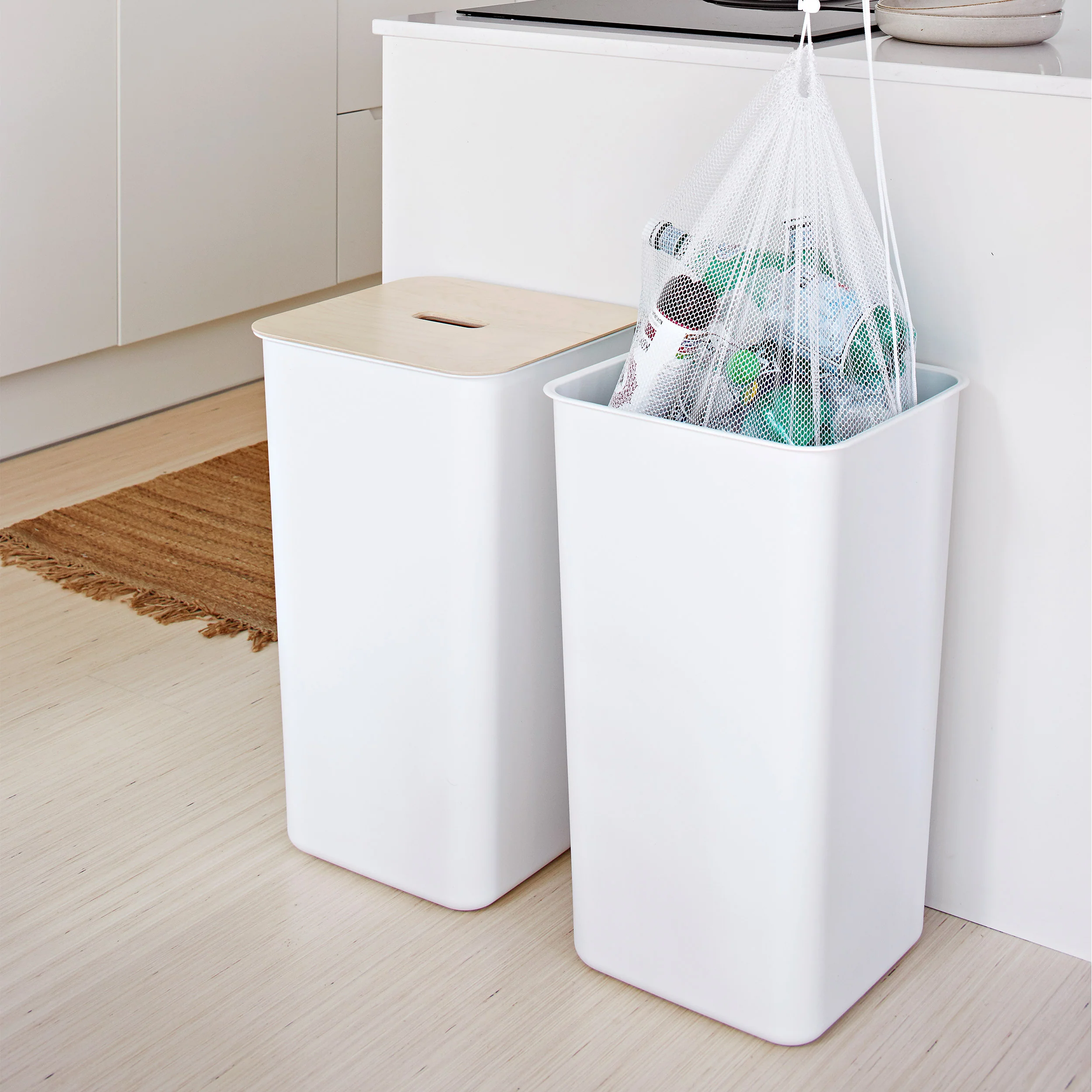 Slimline Recycle Bin Smartstore Collect 53L - Image 6