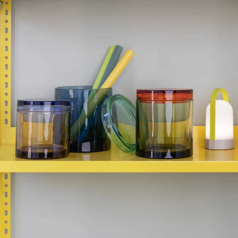 Small Lidded Glass Storage Jar - Image 4