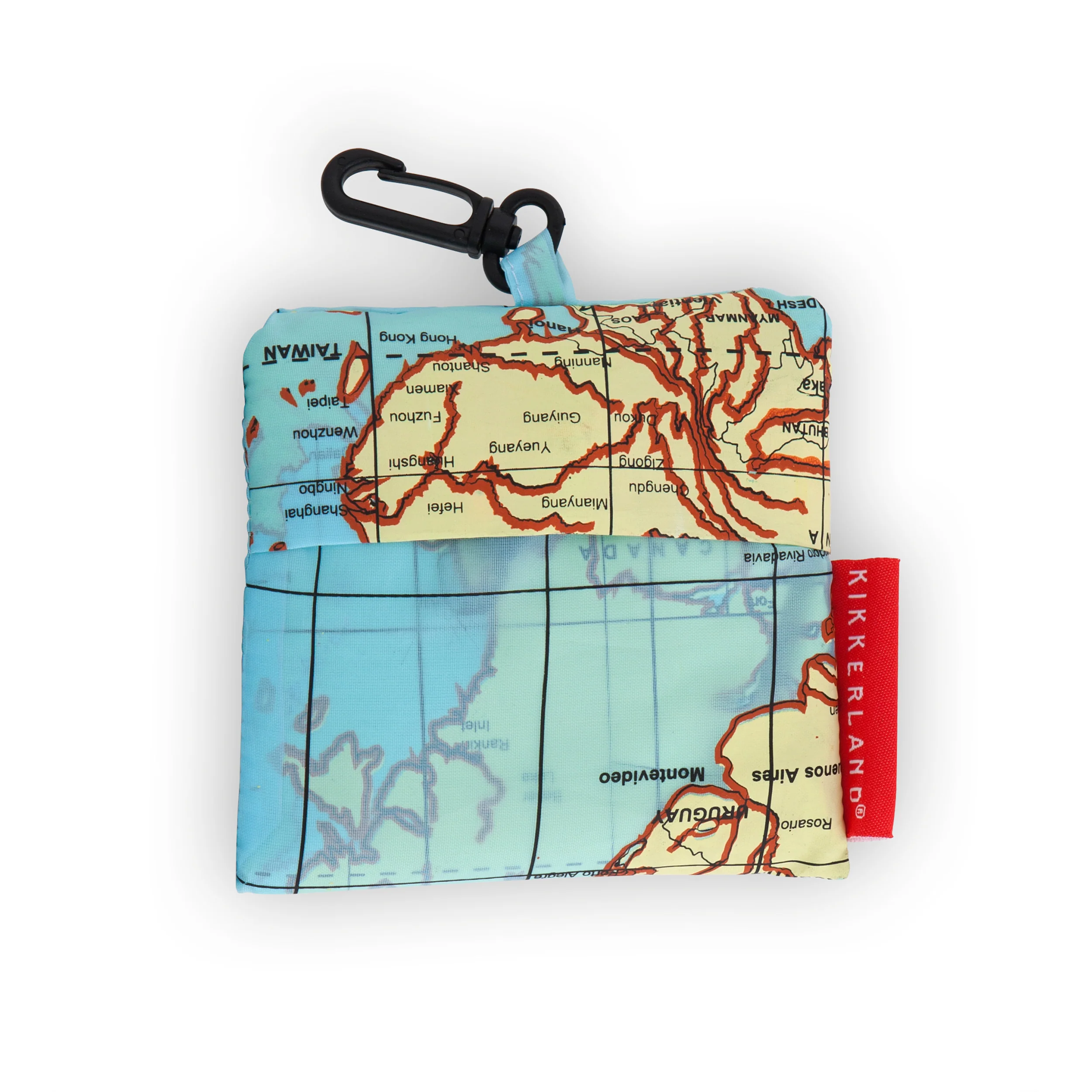 Travel Laundry Bag World Map - Image 3